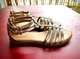 Geox Mädchen-Sandalen Karly  gold/bronze  Gr. 37