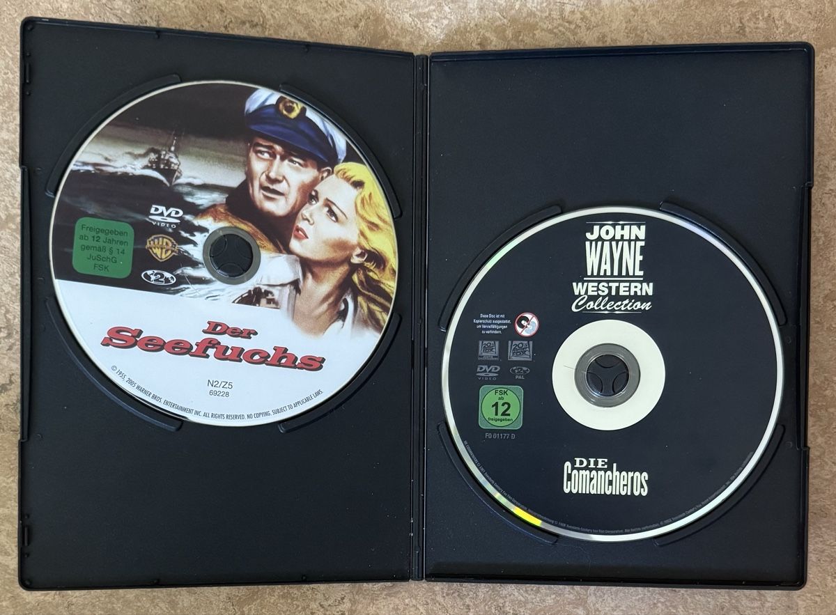 Tutti i DVDs: DER SEEFUCHS UND DIE COMANCHEROS – Usato da Dietikon venduto da AndreaSch01 2