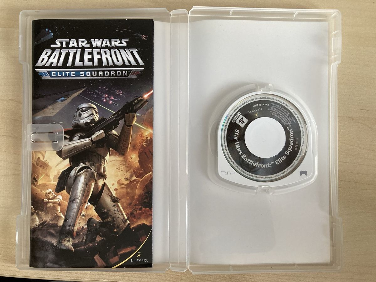 Sony Giochi: PSP Star Wars Battlefront: Elite Squadron | Komplett + Hülle – Usato da Aarau venduto da Tastee 1