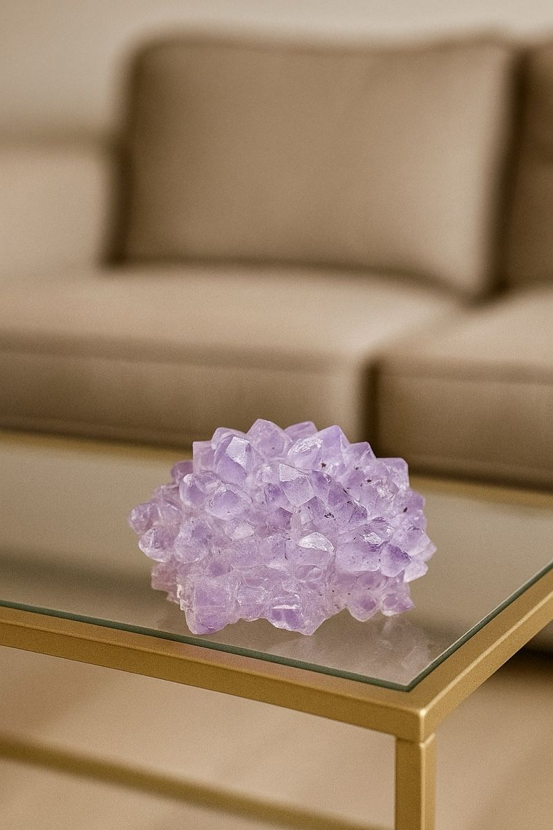 Minerali & Pietre curative: Amethyst Druse Cluster, wunderschöne Amethystkristalle! – Nuovo e nell'imballaggio originale da Zürich venduto da unique2010 1