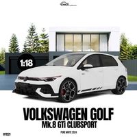 VW GOLF VIII GTi CLUBSPORT 2024 WEISs 1:18 OTTO