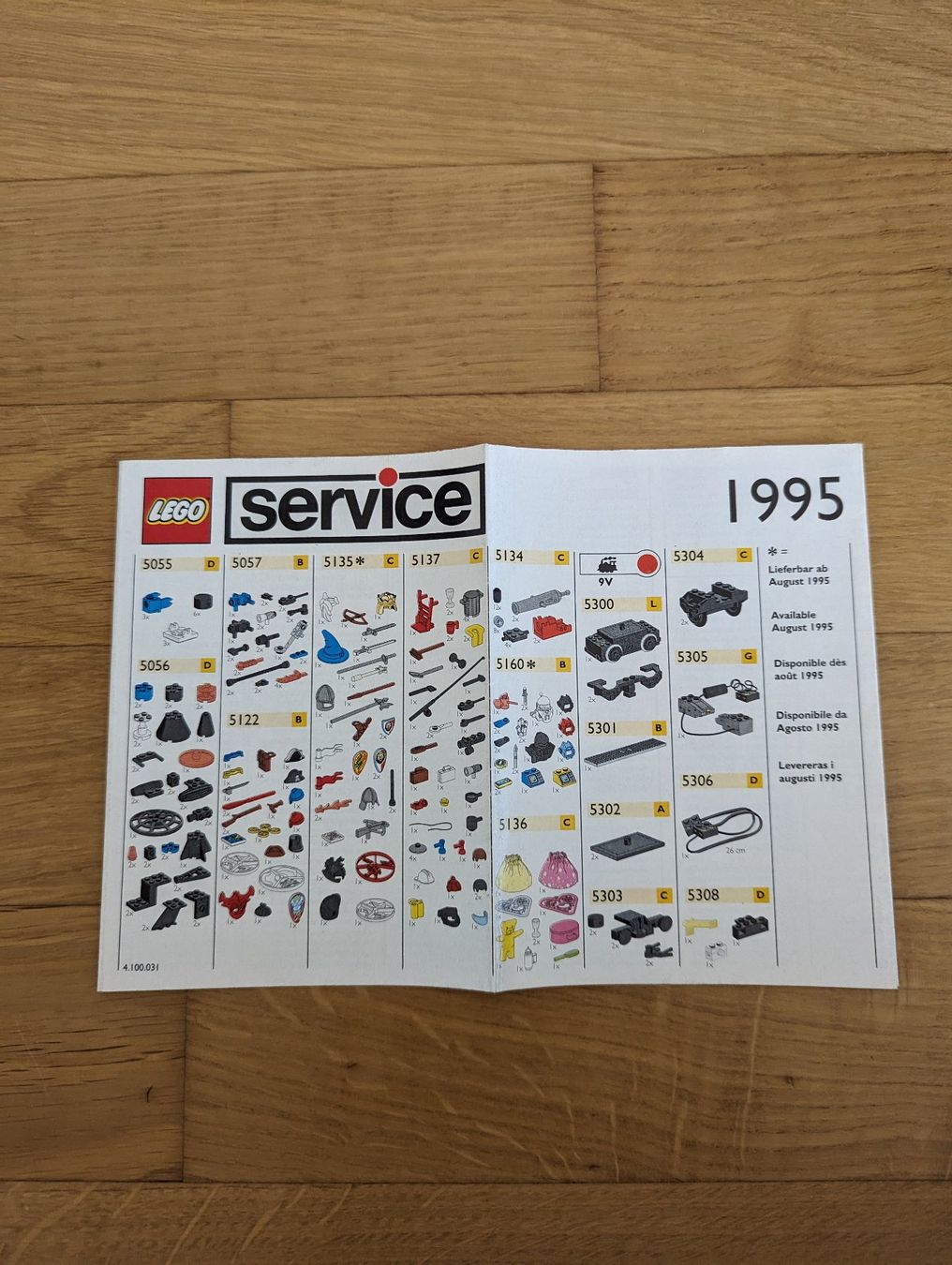 Lego Baukästen: Lego Service 1995 - Prospekt – Gebraucht aus Luzern von phi_89