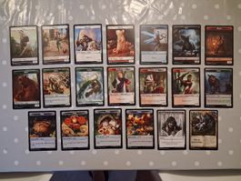 magic the gathering tokens Throne of Eldraine