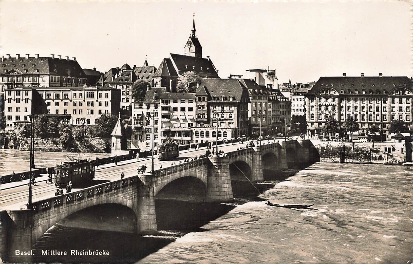 Cartoline postali: Basel tram Straßenbahnen – Usato da Biasca venduto da Blenio71
