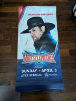 WWE Wrestlemania 32 Banner Undertaker Wrestling