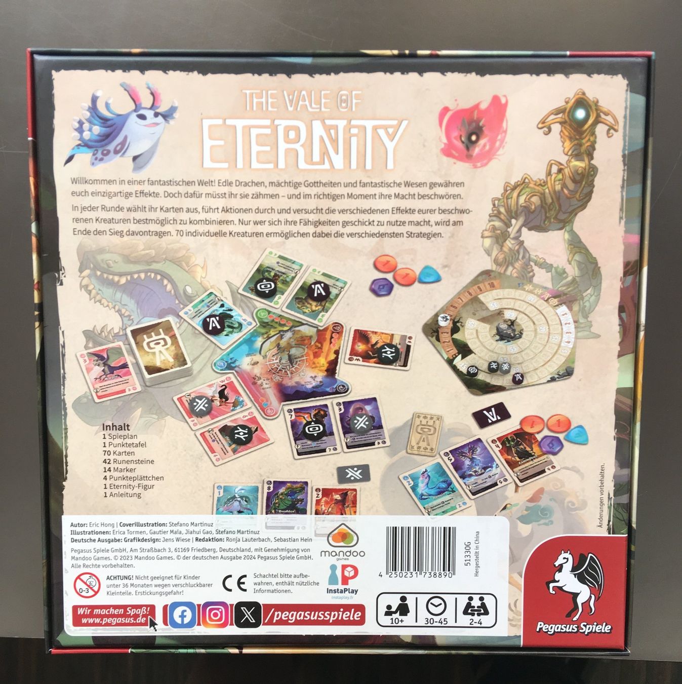 Pegasus Spiele Giochi: The Vale of Eternity – Usato da Luzern venduto da Avacont 1