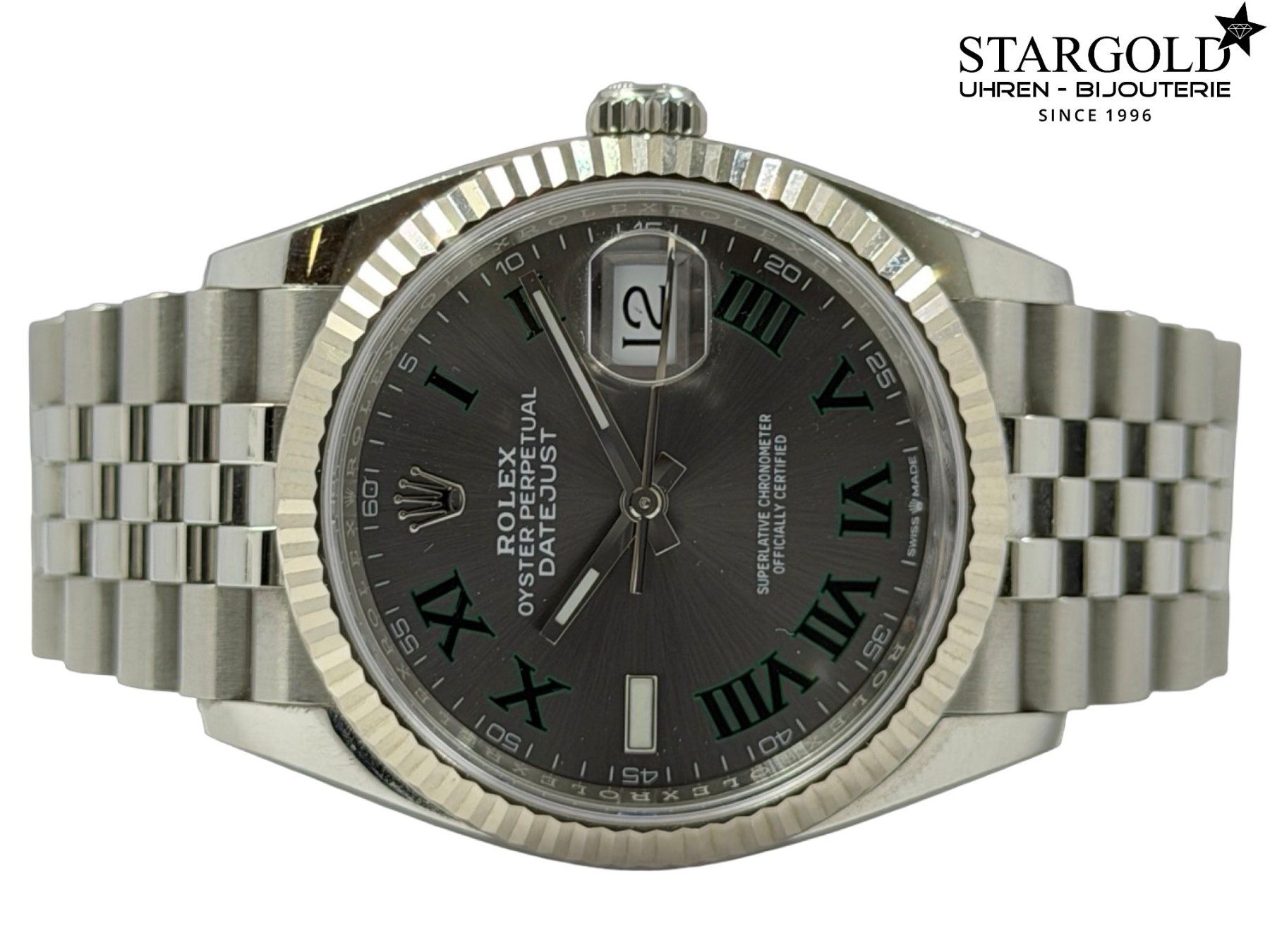 Rolex Orologi: Rolex Datejust "Wimbledon" 36 - 126234 – Usato da Zürich venduto da Stargold-Uhren 7