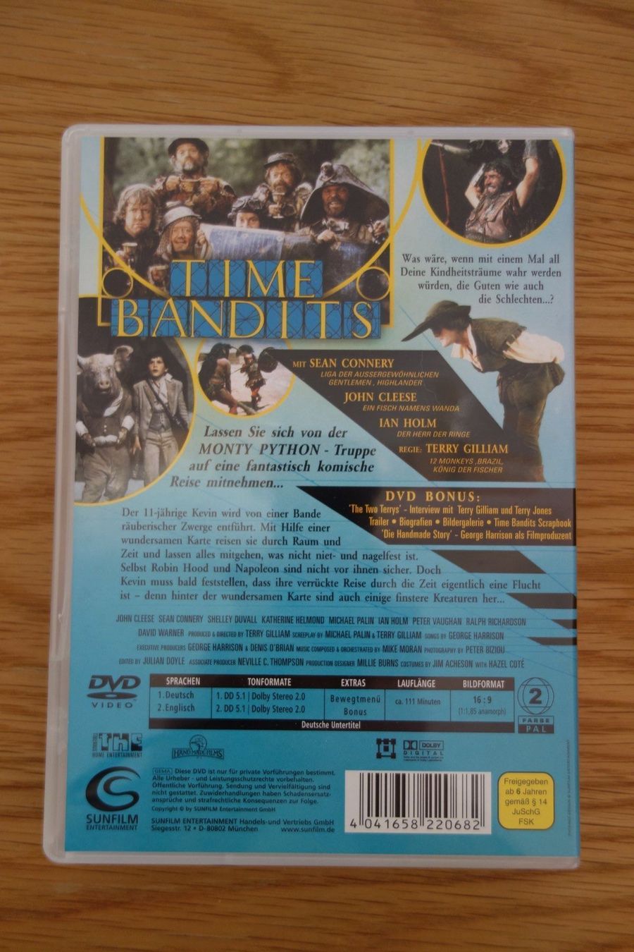 Tutti i DVDs: Time Bandits, DVD, deutsch – Usato da Wil SG venduto da Donaldus 1