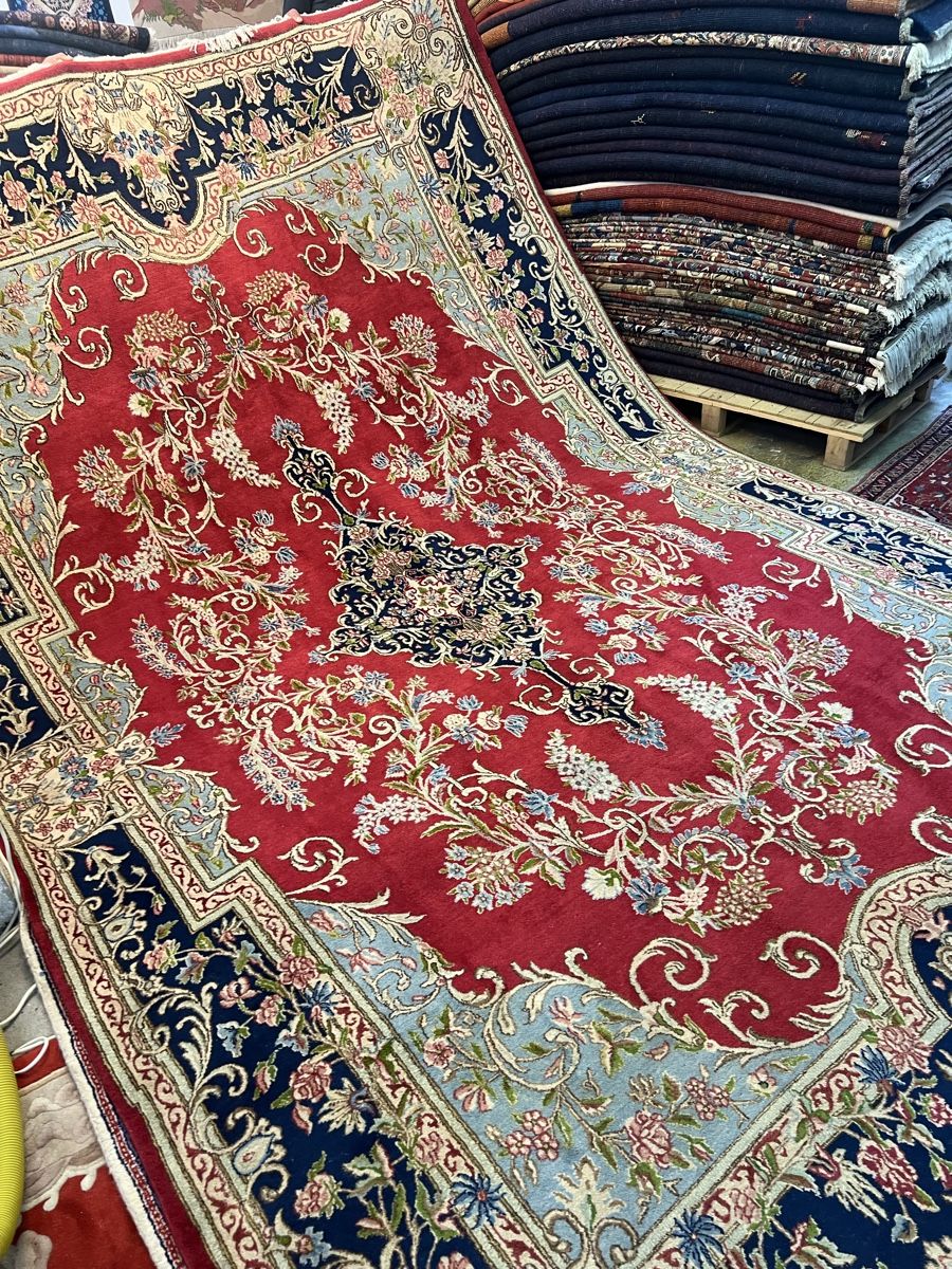Tappeti: Schöner Orientteppich kerman – Usato da Zürich venduto da Hemmat 4