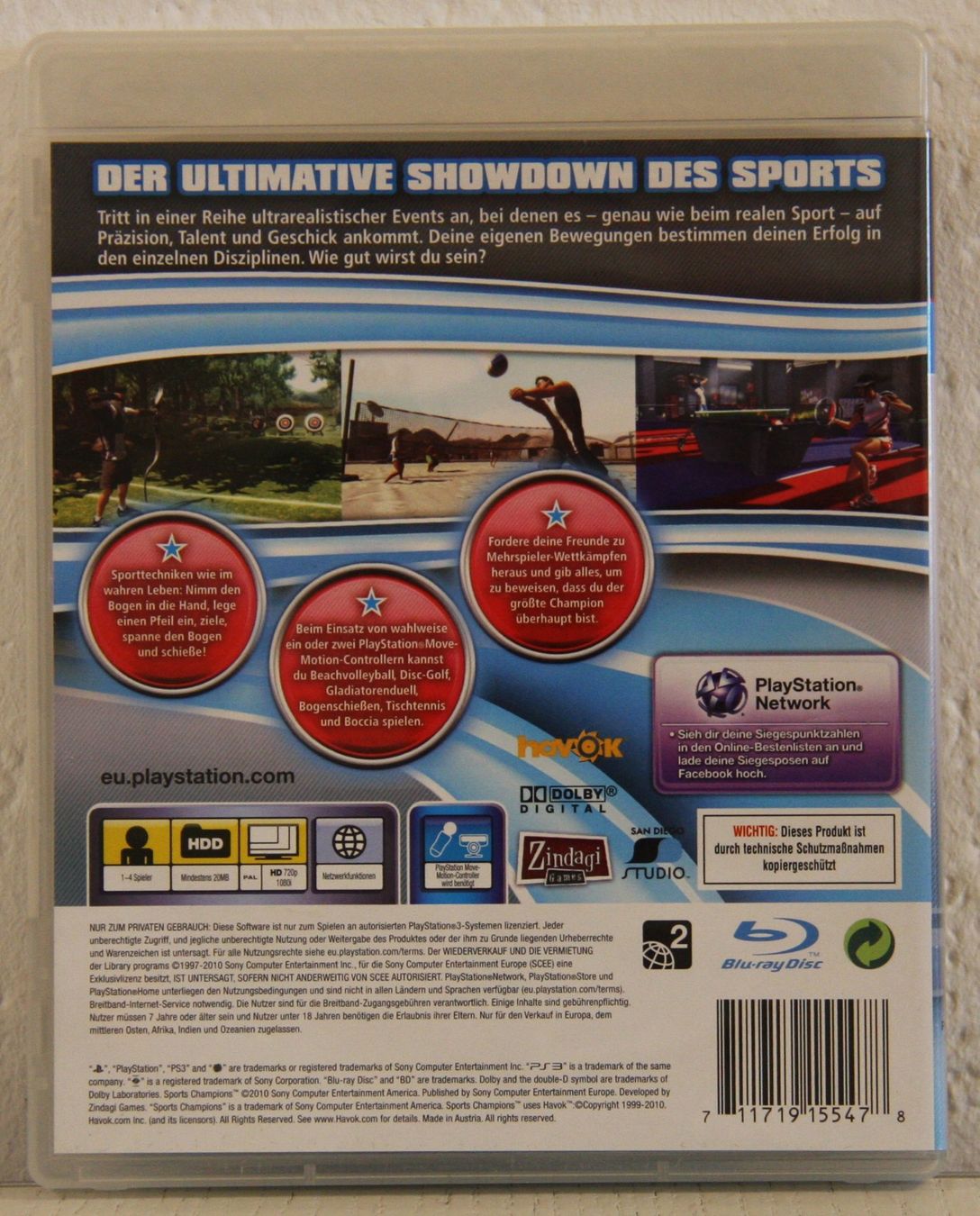 Giochi: PS3 Sports Champions – Usato da Fisibach venduto da Re-Games24 1