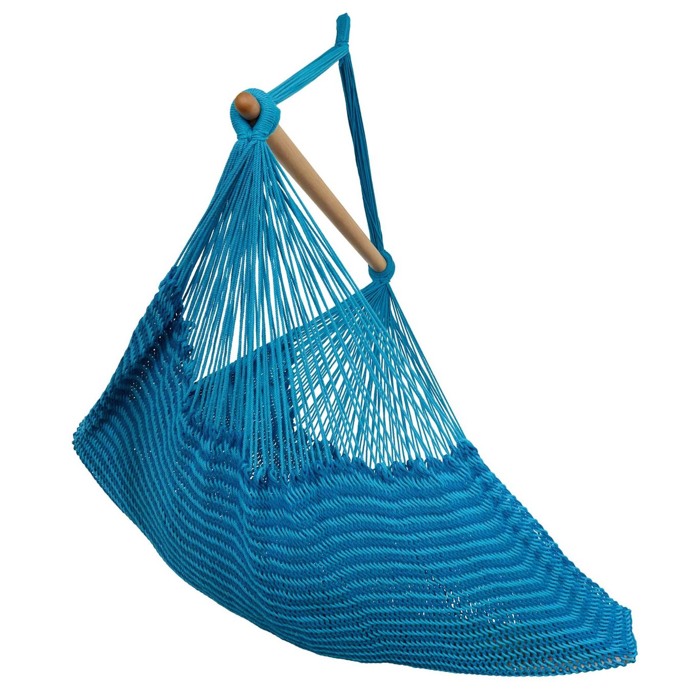 Gartenhängesitze: MacaMex Netz-Hängesessel azure Baumwolle – Neu und originalverpackt aus Tulln von HaengemattenShop 1