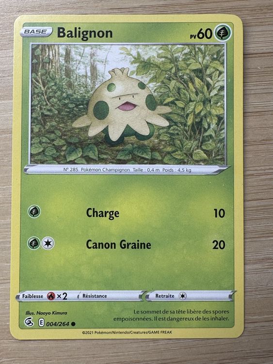 Carte Pokémon Balignon - Édition 2021 - neuf | Kaufen auf Ricardo