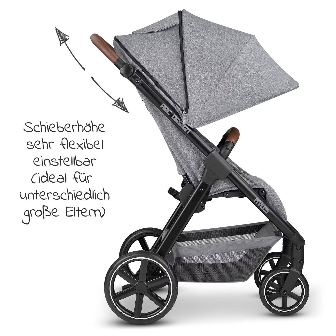 ABC Design Carrozzine: ABC Design Avus Kinderwagen grau Top Zustand – Usato da Rothrist venduto da mia_vl8k 4