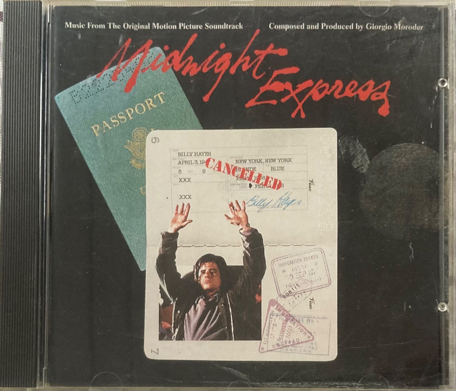 CD: MUSIQUE DE FILM / GIORGIO MORODER MIDNIGHT EXPRESS – Usato da Poliez-Pittet venduto da Newtown-Records