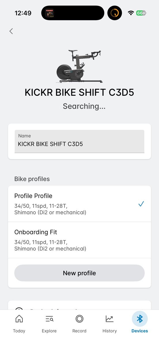 Wahoo Hometrainer: Wahoo KICKR Bike Shift C3D5 trainer, good condition – Nuovo (secondo la descrizione) da Zürich venduto da geo_8fxz 3