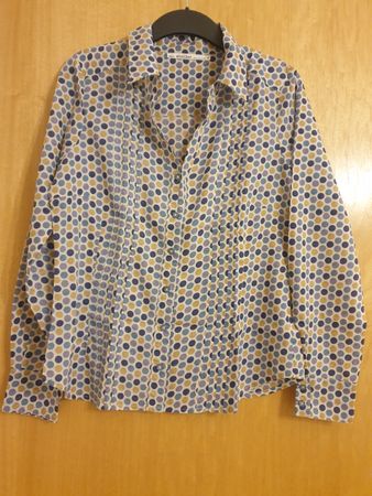 Chemise à pois,  S, NILE, très bon état, coton 