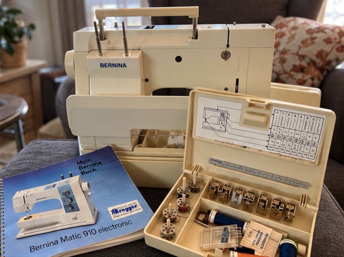 Bernina Macchine da cucire: Bernina Matic 910 electronic – Usato da Flumenthal venduto da 19Frei.Wild93 1