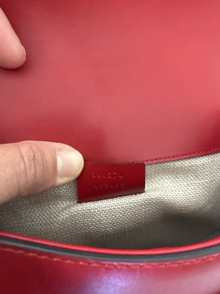 Gucci Sacs femmes: Sac Gucci rouge, Lady Web small ! Superbe. – D'occasion à Genève par Cicin 6