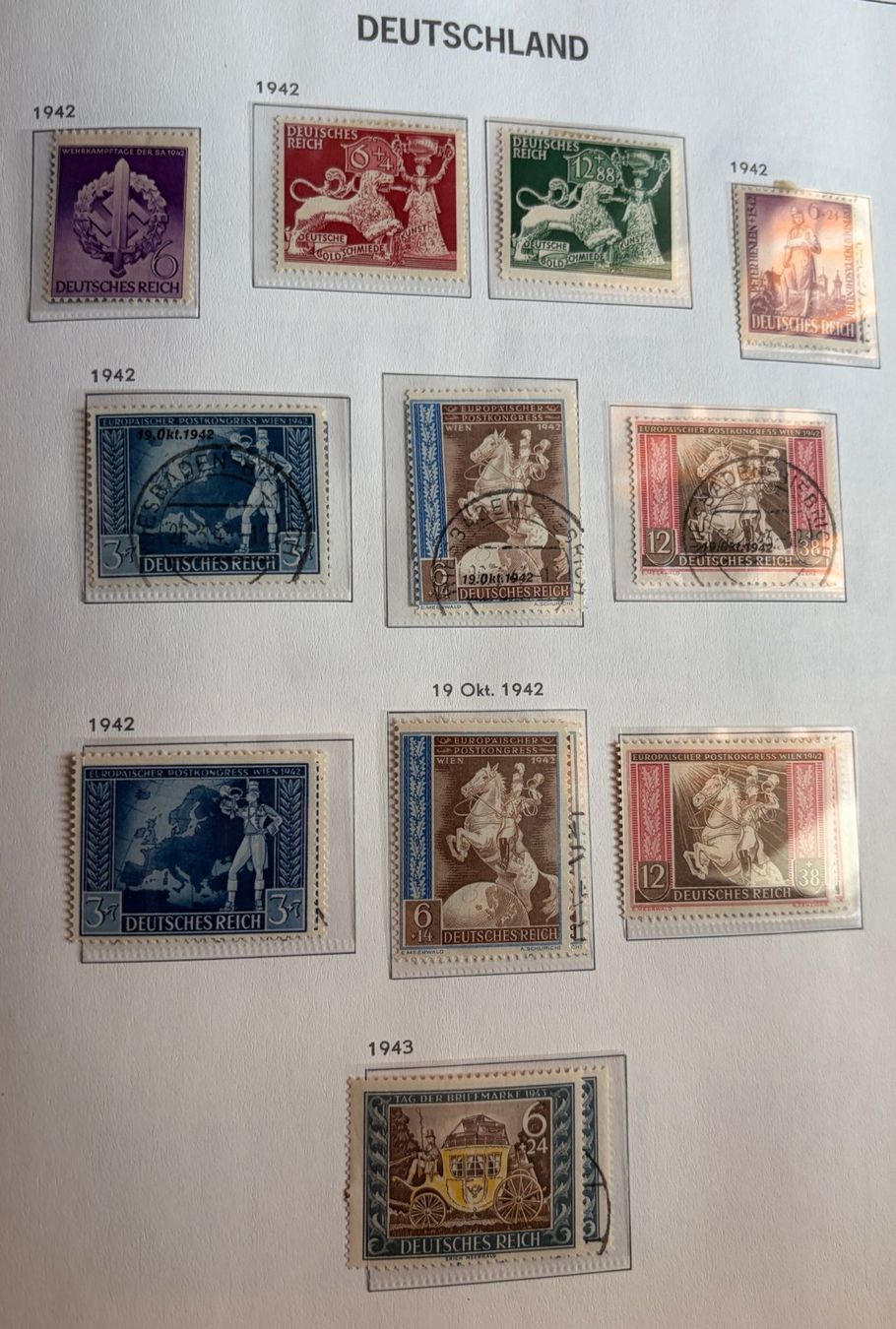 Alle Briefmarken: Briefmarken Deutsches Reich – Gebraucht aus Dotzigen von ser_8hp9