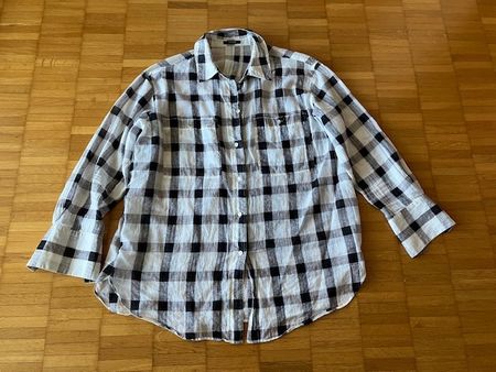 OPUS schöne  Bluse Baumwolle Gr.40 lockerer Schnitt