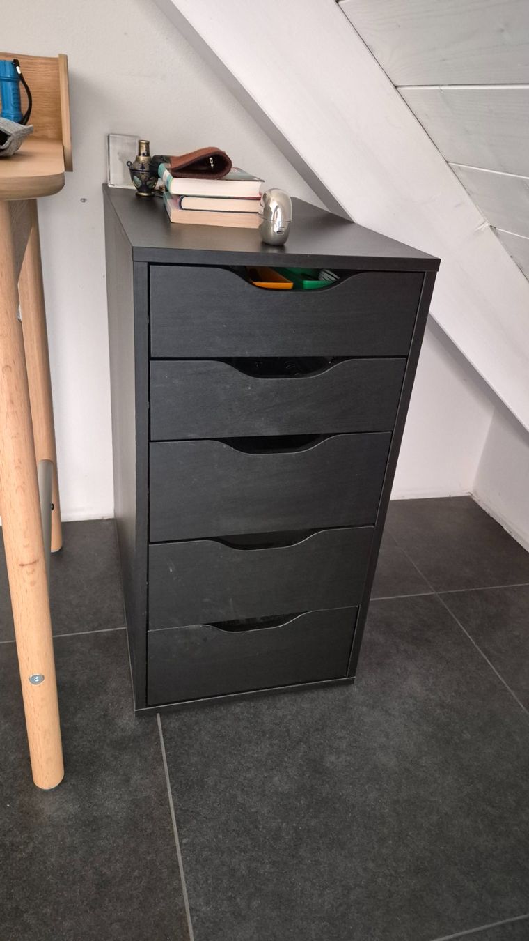 Ikea Armadi: Schubladenblock schwarz, Ikea – Usato da Neerach venduto da Kenny8165 2
