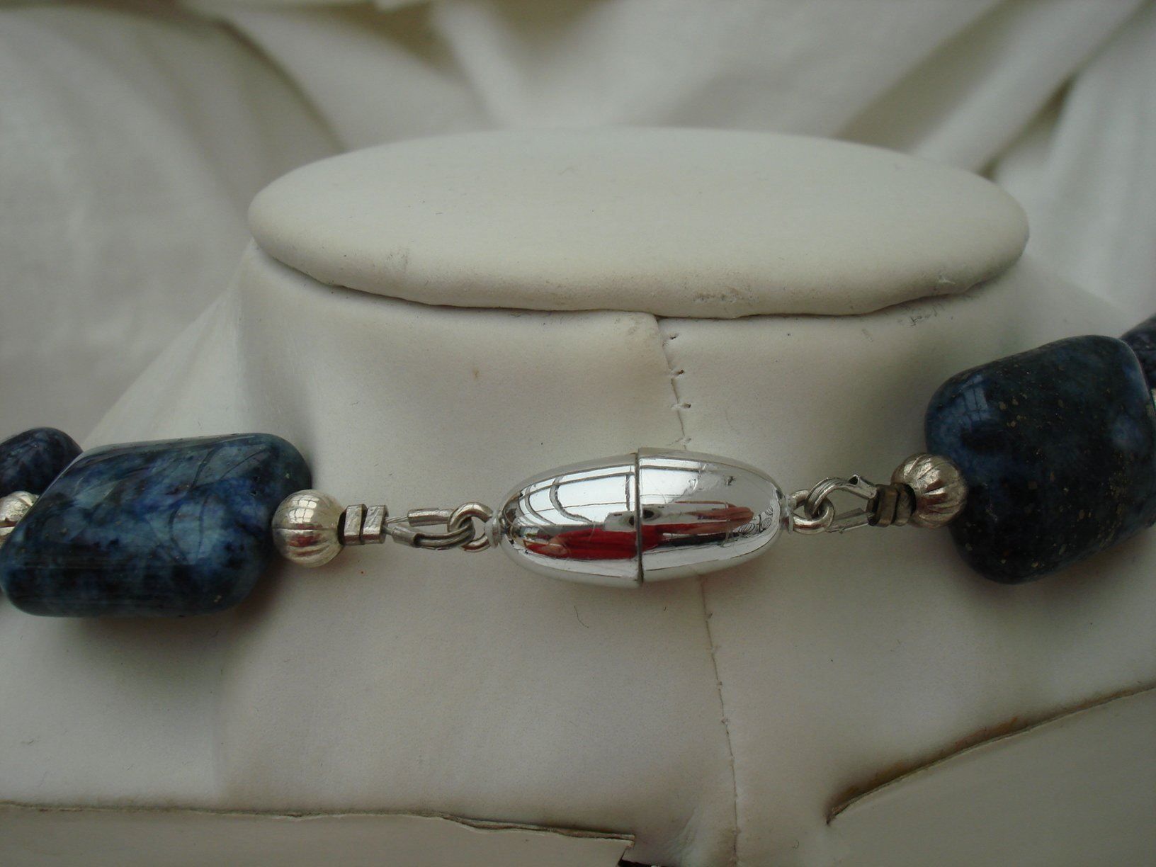 Catenine: Kette Lapislazuli, Einzelanfertigung, – Nuovo e nell'imballaggio originale da Bern venduto da antigua13 6
