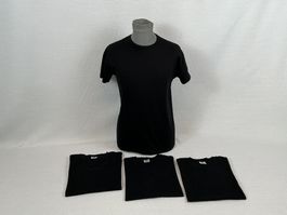 B&C Collection T-shirt Schwarz S 4 Stk.