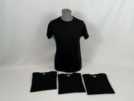 B&C Collection T-shirt Schwarz S 4 Stk.