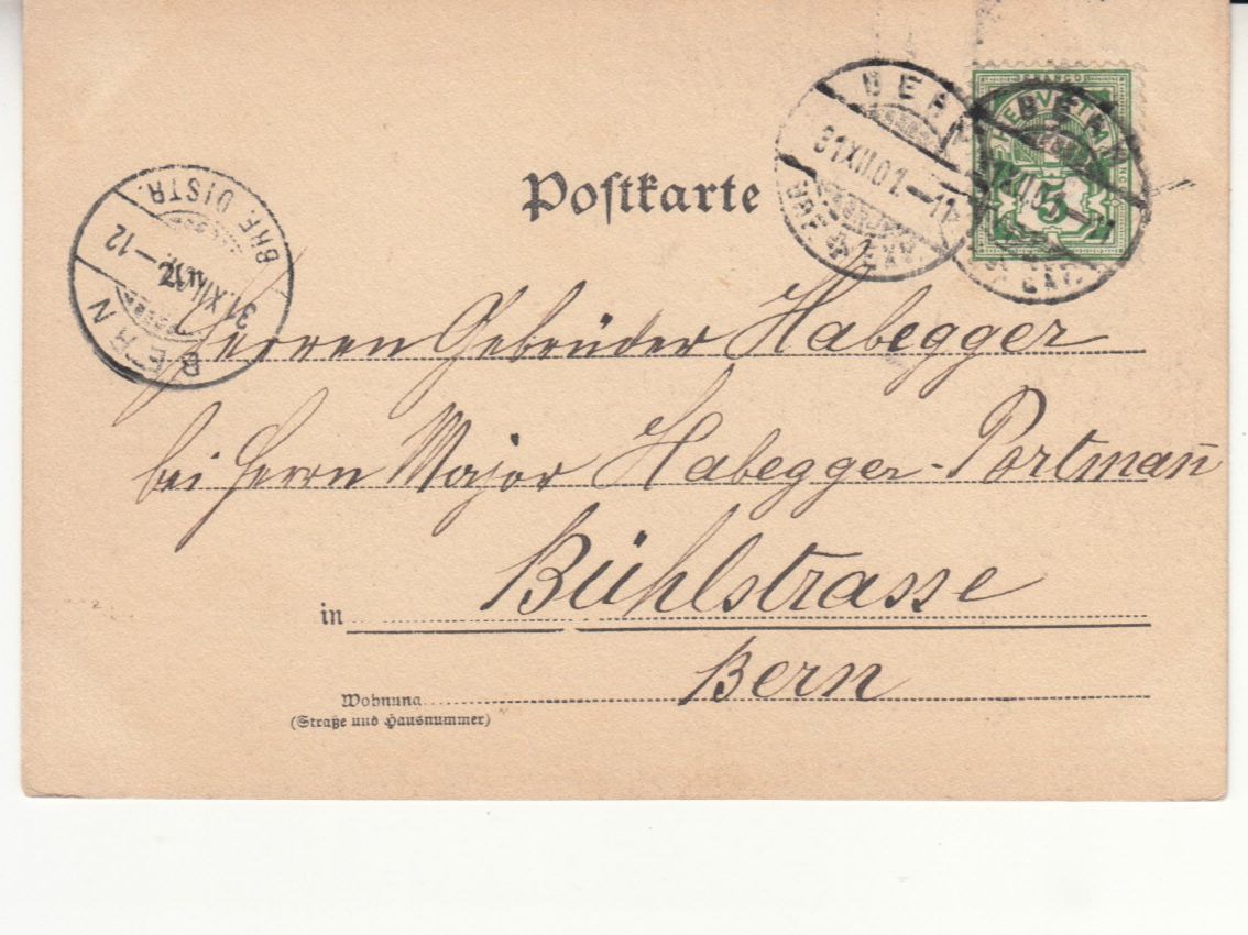 Cartoline postali: Löwe Paul Meyerheim 1901 – Usato da Bürglen TG venduto da StampGraf 1