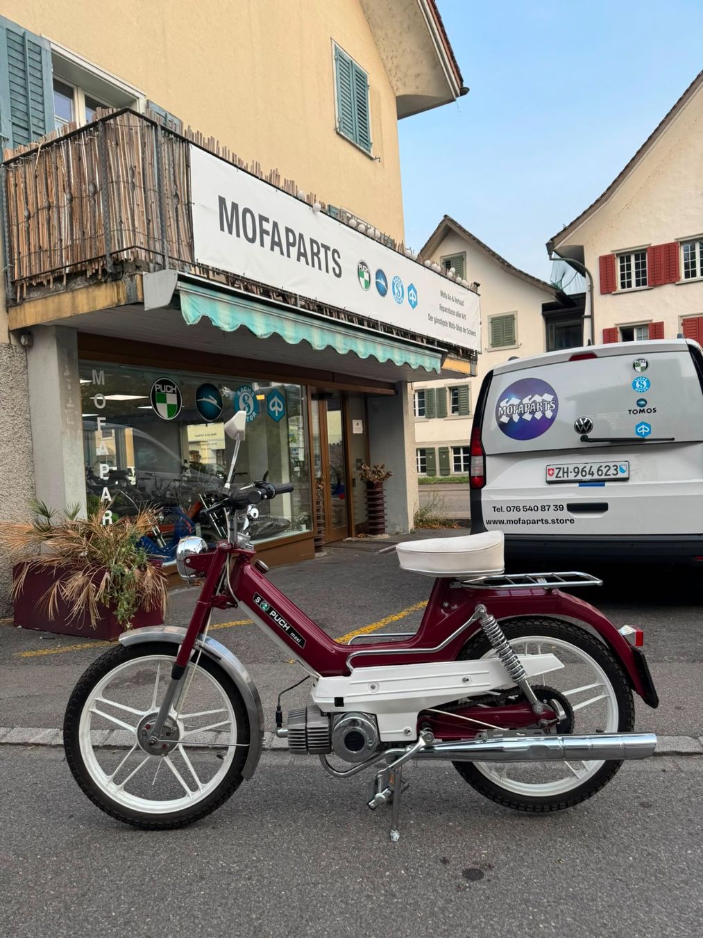 Puch Mofas: Puch Maxi S mit Ausweis – Gebraucht aus Schmerikon von Mofaparts