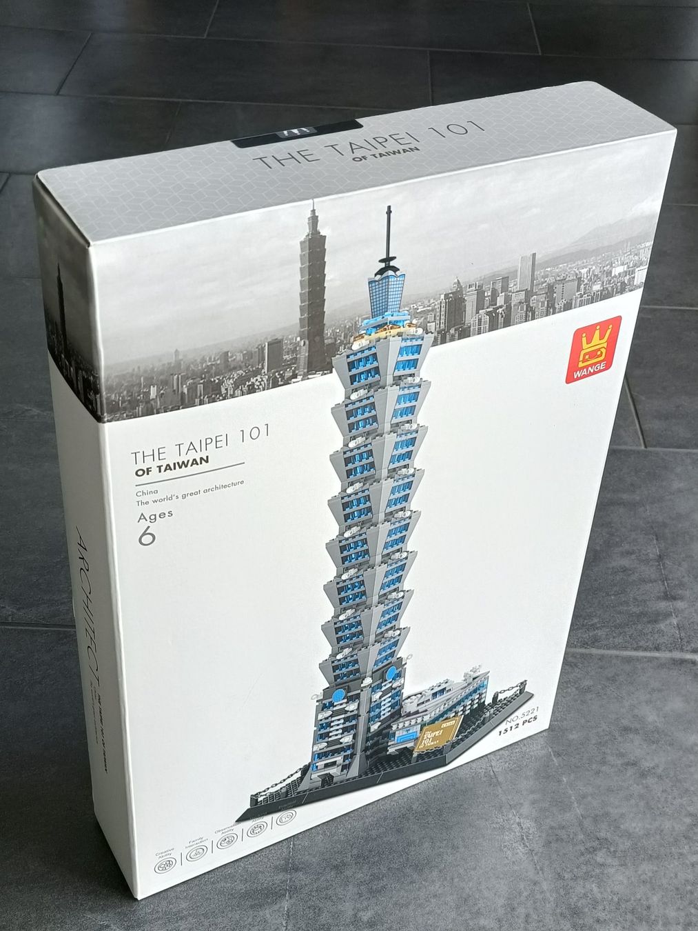 Giocattoli: Wange Klemmbausteine: Taipei 101 – Nuovo e nell'imballaggio originale da Tägerig venduto da Gaston_99