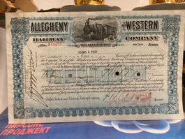 Aktien - Railway 1949