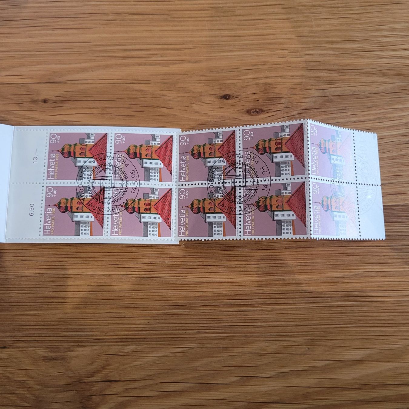 Tous les timbres: Markenheftchen Carnet De Timbre Pro Patria 1996 – D'occasion à Biel/Bienne par Destockweb 2