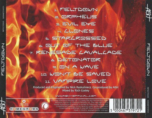 CD: Ash ‎– Meltdown – Usato da St.Gallen venduto da jalamusic 1