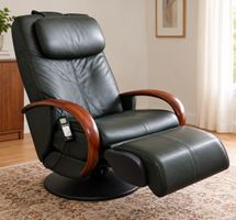 Fauteuil de massage KEYTON en cuir – électrique