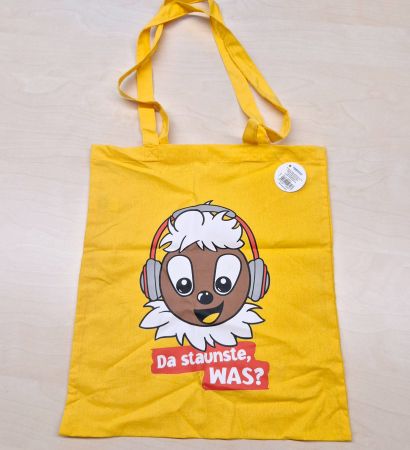 Coole Stofftasche "Da staunste, WAS?" - Neu! Pitti platsch