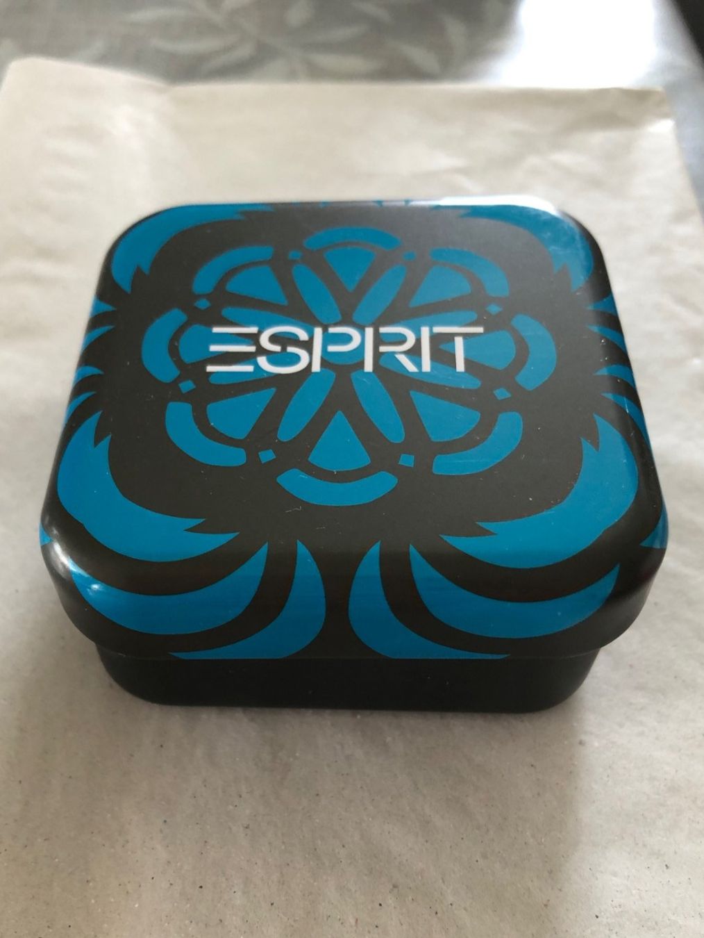 Esprit Anelli: Bague Esprit bicolore orange/rose – Nuovo e nell'imballaggio originale da Le Crêt-p-Semsales venduto da staglione69 2