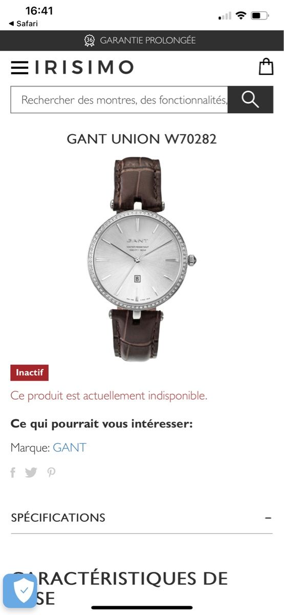 Gant Orologi: Gant Uhr – Nuovo (secondo la descrizione) da Muttenz venduto da Benet01 3