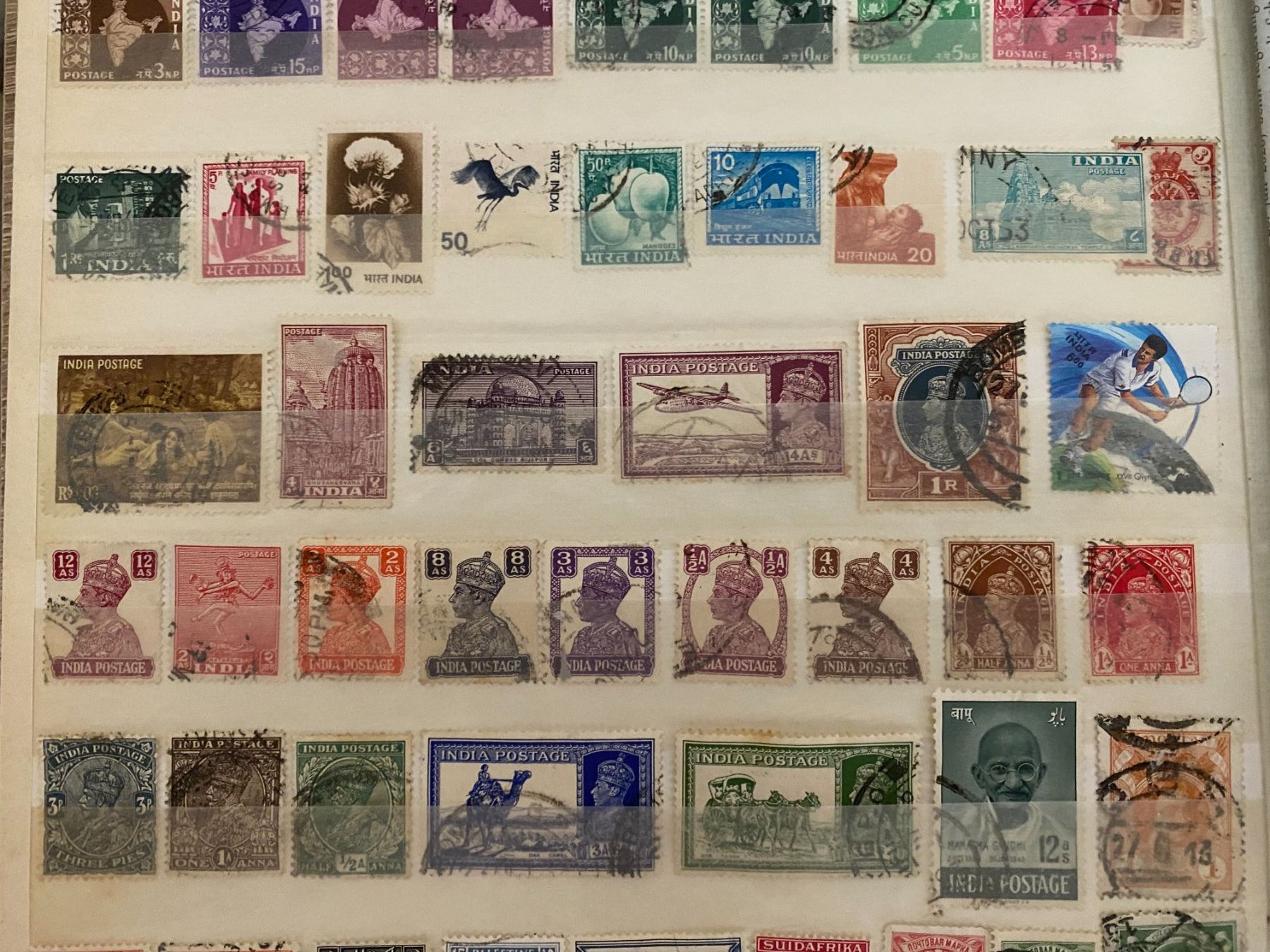 Tutti i francobolli: Briefmarken Indien und diversen land – Usato da matten b. interlaken venduto da jfran17 2