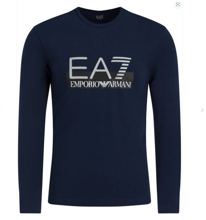 EA7 Emporio Armani Langarmshirt navy Gr. L (M)  30% Rabatt