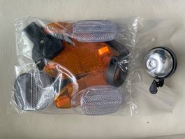 Velo Reflektoren Set + Glocke - TOP SAFETY