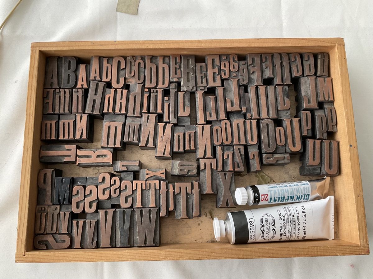 Bastelsets: Buchstaben metall – Gebraucht aus Menziken von FS-Creativity