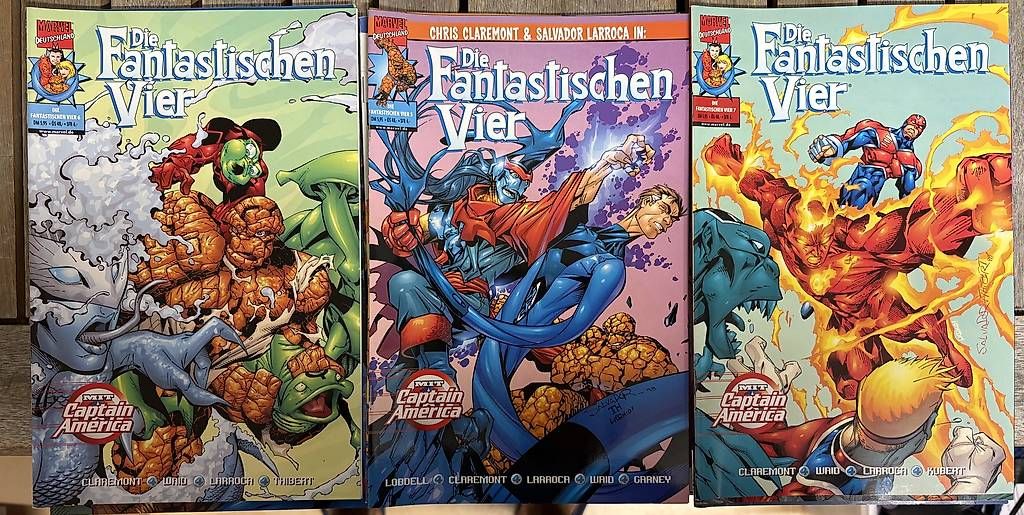 Comics: Fantastische Vier Comic Sammlung - Marvel Klassiker! – Gebraucht aus Schleinikon von kar_8ww7 2