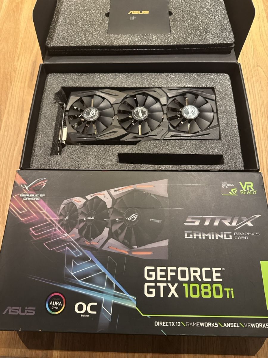 Asus Grafikkarten: ROG Strix GeForce GTX1080Ti OC (15) – Gebraucht aus Baar von Accenta 3