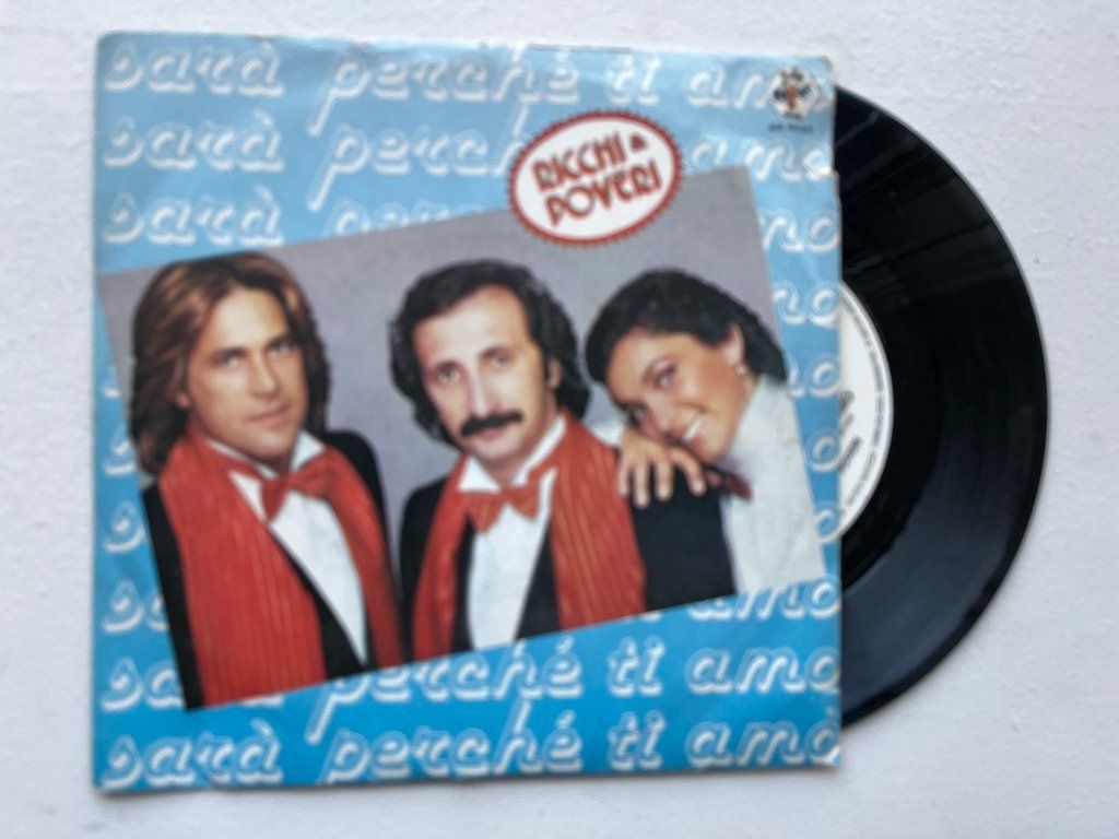 Dischi in vinile: Ricchi + Poveri – Usato da Zürich venduto da schweinsbraten