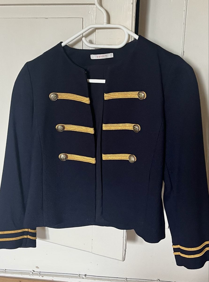 Esprit Giacche: Besondere, dunkelblaue Esprit-Jacke Gr. 36 – Nuovo (secondo la descrizione) da Zürich venduto da leuleuleu 1