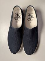 Elegante West Coast Slipper dunkelblau Gr. 45