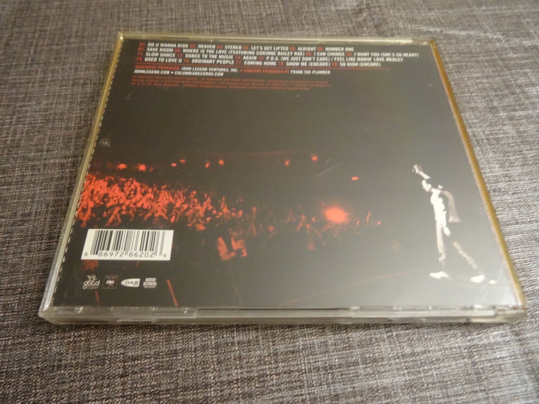 CDs: John Legend - Live from Philadelphia CD – Gebraucht aus Olten von Disc-Ausverkauf 1