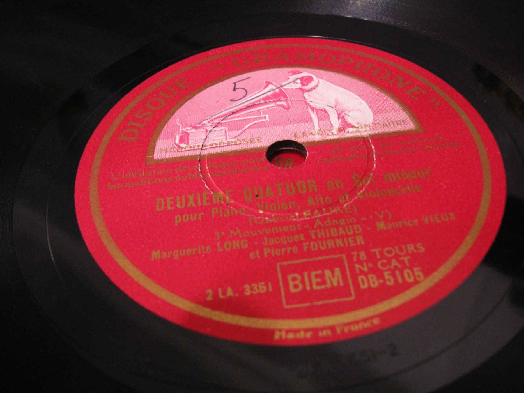 Schallplatten: DISQUES 78 TOURS – Gebraucht aus Lausanne von Leag 4