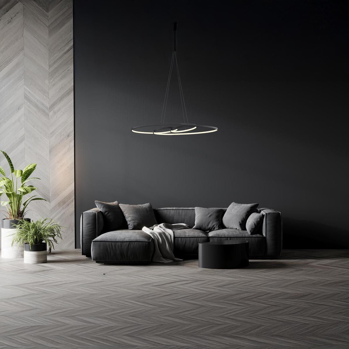 Kronleuchter & Deckenlampen: LED Pendelleuchte, CCT, 100 cm x 36 cm – Neu (gemäss Beschreibung) aus Kreuzlingen von Smart-Light 2